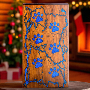 AYAANS Rosewood wooden Hand Carved Wooden Hot Selling cremation Urn <b>Box</b> for Adult Ashes Wholesale Cremation Urns (6X6X11)IN - Product Image 5