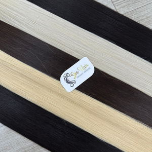 Producto caliente 100% cabello humano Real vietnamita cutícula alineada queratina punta plana recta onda Natural Grado Superior SDD # 1B Natural - Product Image 2