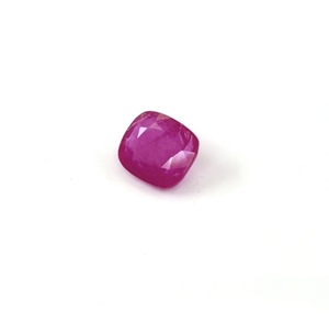 Natural Untreated Mozambique Ruby <b>Cushion</b> 7.20cts , Natural Loose Faceted Ruby Gemstone For Jewelry Making Ready To Use - Product Image 2