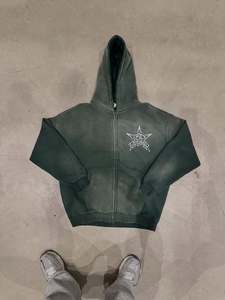 กางเกงวอร์มขายาวทรงตรงผ้าฝ้ายแท้ 100% คุณภาพสูง สไตล์ลำลองทรงหลวมสำหรับผู้ชายและผู้หญิง ทรงขาบาน - Product Image 2