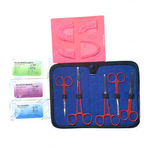 Kit de pratique de Suture chirurgicale dentaire de formation d'étudiant de haute qualité nouveau Kit de Sutur médical en acier inoxydable Instruments médicaux - Product Image 1