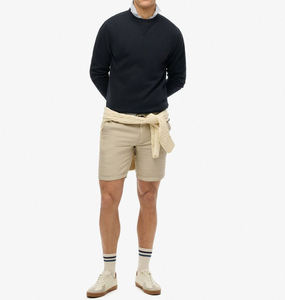 Sweat-shirts d'hiver décontractés pour hommes 100 % coton à manches longues, dernier design, couleur noire unie, teinture unie, avec service OEM - Product Image 5