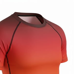 Maillot de compression personnalisé imprimé pour hommes, femmes et enfants, MMA, BJJ, Jiu-Jitsu, entraînement sans kimono, sublimation, durable, vente en gros - Product Image 4