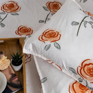 Vintage Style Home Premium Cotton <b>Duvet</b> Cover Set <b>Double</b> Bed 2 Pillow Covers Printed 300tc Eco-Friendly <b>All</b>-<b>Season</b> - Product Image 4