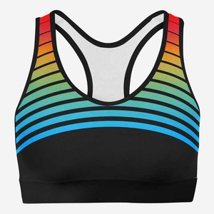 Sexy Sports <b>Bra</b> Women's Padded Wireless Workout <b>Bra</b> Breathable Yoga Crop Top USA Europe Market Trending Style - Product Image 1