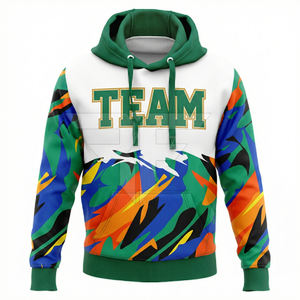 Sudaderas con Capucha de Forro Polar para Hombre, Sublimadas, de Alta Calidad, Mezcla de Poliéster/Algodón, Secado Rápido y Transpirables, Estilo Casual, Gran Venta - Product Image 1