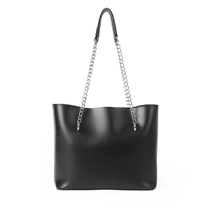 Nouveau sac fourre-tout pour femme en cuir véritable à 100 %, fermeture à glissière ouverte, grande capacité, couleurs personnalisables, logo tendance - Product Image 1