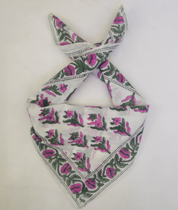 Pañuelos Boho al por Mayor Hechos a Mano, 100% Algodón Suave, Pañuelos con Estampado Floral, Pañuelos para la Cabeza, Pañuelos para el Cabello, Pañuelos Florales Vintage - Product Image 6
