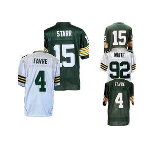 เสื้อฟุตบอลอเมริกันแบบกำหนดเอง ของขวัญสำหรับผู้ชาย ผู้หญิง เด็ก วัยรุ่น แฟนกีฬา พิมพ์และเย็บชื่อทีม หมายเลข เสื้อรักบี้ไล่เฉดสี - Product Image 5