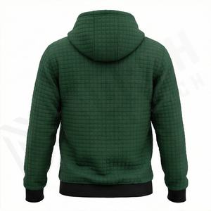 Sweat à capuche de golf pour homme, haute qualité, séchage rapide, broderie personnalisée, performance, léger, vêtement d'hiver, technique de teinture unie, nouveauté - Product Image 2