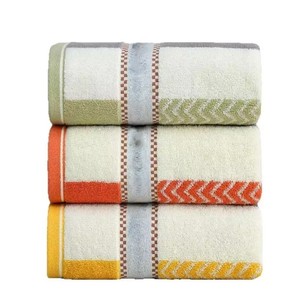 Premium Stripe Towels Wholesale Bulk Supplier | Soft Absorbent Cotton Stripe Towels Manufacturer Pakistan Premium absorbent - Product Image 3