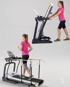 16% Incline Foldable <b>Multifunction</b> Treadmill 2.0 HP Motor LED Display 150kg Capacity Remote Control for Home Rehabilitation - Product Image 1