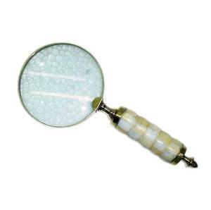 Lupa al por mayor artesanía india buena calidad ojo vidrio Metal Vintage nuevo diseño 2025 Color bronce aspecto antiguo diseño - Product Image 1