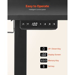 Scrivania da Gaming Angolare a L Regolabile Elettricamente con Doppi Ganci, Cassetti in Tessuto e Supporti CPU per Computer - Product Image 6