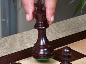 ชุดหมากรุก Staunton แบบจำลองของ French Lardy ขนาด 3.75 นิ้ว ทำจากไม้พะยูงอินเดียและไม้บ็อกซ์วูด พร้อมกล่อง ราคาดีที่สุด - Product Image 3