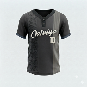 Camisetas de Béisbol Personalizadas Unisex de Manga Corta con Cuello en V, Transpirables, de Secado Rápido, con Bolsillos Delanteros, Venta Directa de Fábrica, Ropa Deportiva 100% - Product Image 1