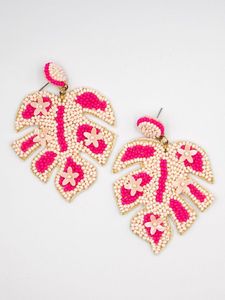 Boucles d'oreilles à perles pour femmes, faites à la main, multi-perles, bijoux de fête à prix avantageux - Product Image 2