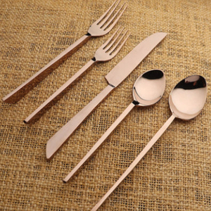 Ensemble de couverts Fairfax PVD, 5 pièces, plaqué or - Product Image 2