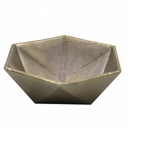 Tazón de Servir con Cuentas de Latón para Hotel, Tamaño Personalizado, Tazón Dorado con Relieve para Servir Alimentos, Precio al por Mayor, Tazón para Postres y Dulces - Product Image 5