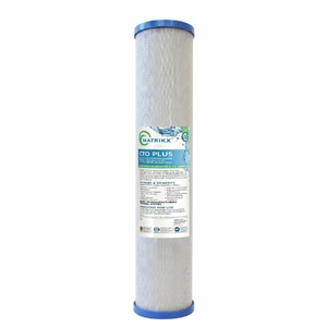 Bloc filtrant à charbon actif solide 20 pouces – Purificateur haute performance à filtration puissante - Product Image 1