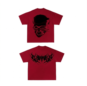 T-shirt personnalisé tendance pour homme, streetwear oversize, tee-shirt graphique en coton, fabricant de vêtements à marque privée OEM, fournisseur d'usine - Product Image 5