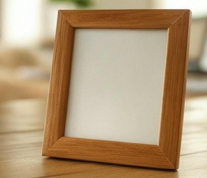 Decorative <b>Wooden</b> <b>Photo</b> <b>Frame</b> with Smooth Polished Finish for Bedroom Wall Art and Memorable Family Picture Display - Product Image 3