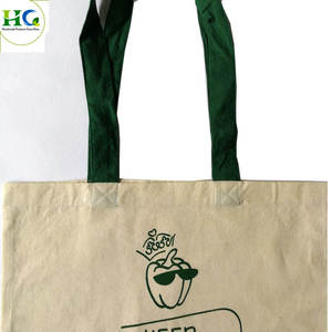 Bolsa de Lona de Algodón con Logotipo Personalizado |   Bolsa de Compras Reutilizable Ecológica con Asas Largas y Cómodas para Viajes y Compras - Product Image 3
