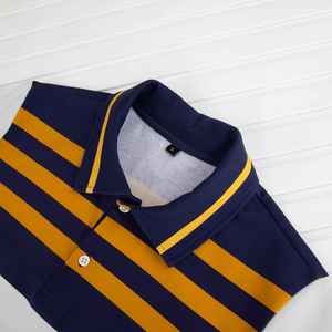 Polo T-shirt Homme Nouveau Style Manches Courtes Haute Qualité 100% Coton Jersey Décontracté Multicolore Uni Grande Taille Vierge - Product Image 3