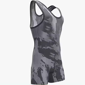 Singlet de Lucha Libre Personalizado Sublimado al por Mayor para Mujer / Singlets para Hombre - Product Image 5