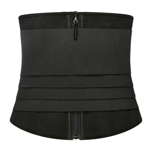 Women's Comfortable Zipper Crotch High Waist Shorts Shapewear Breathable <b>Tummy</b> <b>Control</b> Shaper-Light Level - Product Image 3