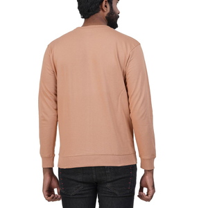 เสื้อสเวตเชิ้ตผู้ชายสีพื้นคุณภาพส่งออก คอกลม แขนยาว ทรงปกติ สวมใส่สบาย - Product Image 2