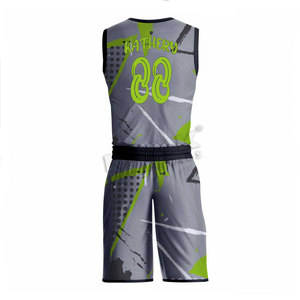 Uniforme de basket-ball unisexe, meilleur matériau, ensemble maillot et short pour l'entraînement et les matchs - Product Image 2