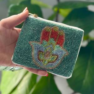 Bolso bordado estilo bohemio para mujer bolso de mano étnico hecho a mano de Tradebyd - Product Image 1