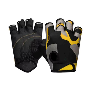 Guantes de Gimnasio Geo Brothers Company para Entrenamiento Físico, Levantamiento de Pesas, Transpirables, Ligeros, Antideslizantes, de Medio Dedo - Product Image 1