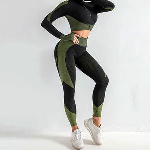 Nuevos Leggings Deportivos de Cintura Alta con Diseño de Malla Transpirable, Efecto Push-Up, Largos hasta la Rodilla, Elegantes, Tallas Grandes, para Mujer - Product Image 1