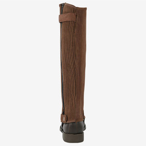 Best Supplier Hot Selling Comfortable Trendy Anti-Slip Durable Breathable Leather Ergonomic Slim Fit Horse Riding <b>Half</b> <b>Chaps</b> - Product Image 2