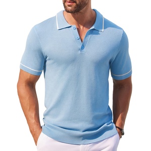 T-shirts pour hommes à manches courtes, anti-plis, en tissu éponge de haute qualité, coupe ajustée personnalisée, grandes tailles, 180g, 100% coton, été - Product Image 1
