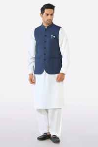 Chaleco de Cuello Indio-Pakistaní 100% de Alta Calidad en Venta, Ropa Exterior Personalizada para Hombre, Servicio OEM - Product Image 3