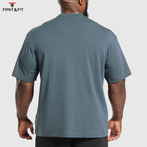 Camiseta Casual de Manga Corta para Hombre, Corte Regular, Lisa, 180 Gramos, Tejido de Punto, Algodón, para Impresión Digital - Product Image 2