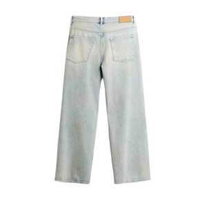 Pantalones Vaqueros de Mezclilla Modernos para Hombre, Corte Regular, Estilo Casual, Invierno, Ecológicos, Transpirables, Peso Medio, Gran Venta - Product Image 2