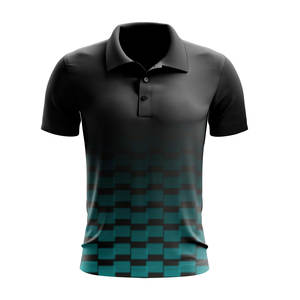 Camiseta Polo de Manga Corta de Secado Rápido para Hombre, Camiseta Personalizada para Pickleball con Cuello y Botones, Camiseta para Montar a Caballo para Hombre - Product Image 3