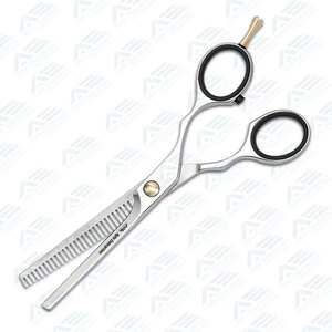 Tijeras de Entresacar de Acero Inoxidable para Peluquería, Tijeras de Entresacar con Dientes para Texturizar y Recortar el Cabello - Product Image 2