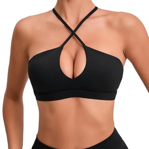 Sujetadores deportivos ligeros de verano I-Word para mujer, sujetador de gimnasio sin mangas, lencería de belleza adelgazante, camiseta interior transpirable, deportes - Product Image 3
