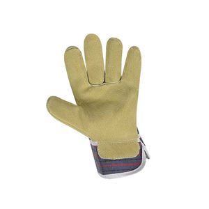Guantes de Trabajo de Cuero Vacuno a Precio de Mayoreo, Duraderos y Cómodos, Guantes de Seguridad para Trabajo Pesado - Product Image 2
