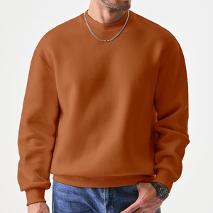 <b>Mens</b> Sweatshirts Fashionable Long Sleeve Crewneck <b>Pullover</b> Tops Casual High Street Style <b>Men</b> Clothing Line - Product Image 2