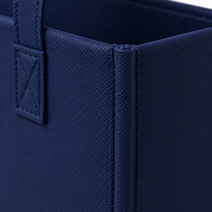Sac fourre-tout en feutre non tissé en polyester avec logo personnalisé, ouverture supérieure, réutilisable, sac promotionnel, sac de shopping, vente en gros - Product Image 4