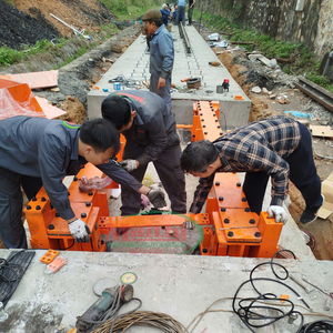 Báscula ferroviaria a escala personalizada, capacidad máxima 35.000 kg/eje, precisión 0.25, velocidad de pesaje de trenes 3-20 km/h, sobrecarga del 150% - Product Image 4