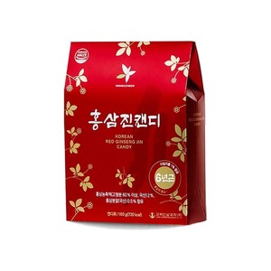 Bonbons au ginseng rouge coréen 180g avec xylitol pour une vitalité quotidienne, une collation sucrée - Product Image 1