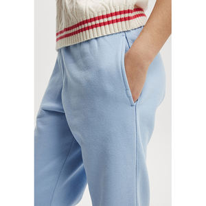 Jogging pour femmes en molleton de coton épais, respirant, avec poches latérales personnalisées, design ample, taille élastique, idéal pour l'hiver - Product Image 4