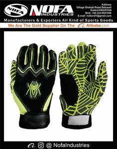 Guantes de béisbol de softball de alta calidad guantes de cuero genuino ODM, servicio OEM guantes de bateo de béisbol para adultos para la venta - Product Image 4